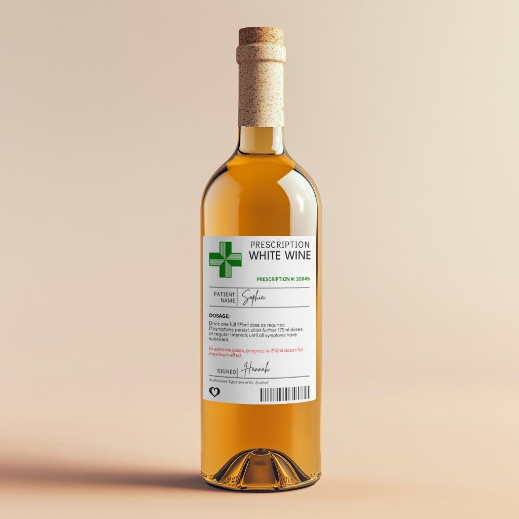 Customisable Red Wine Bottle Label – Ideal for Birthdays, Weddings, Christmas, and Secret Santa Gifts - Personalised Wine Sticker