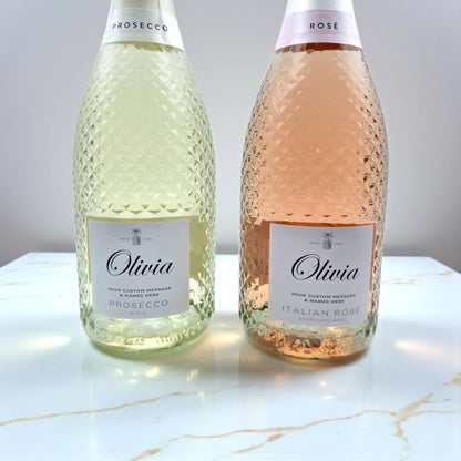 custom prosecco bottle labels