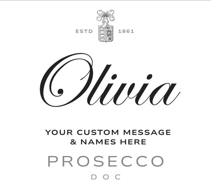 Freixenet prosecco bottle label stickers personalised