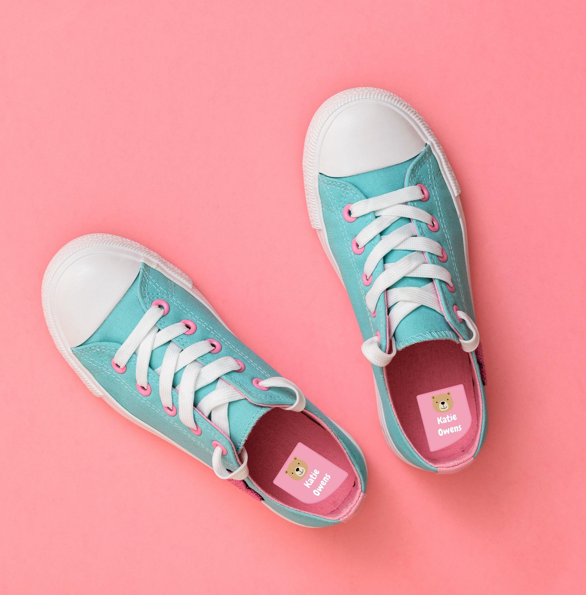 Stick On Shoe Name Labels
