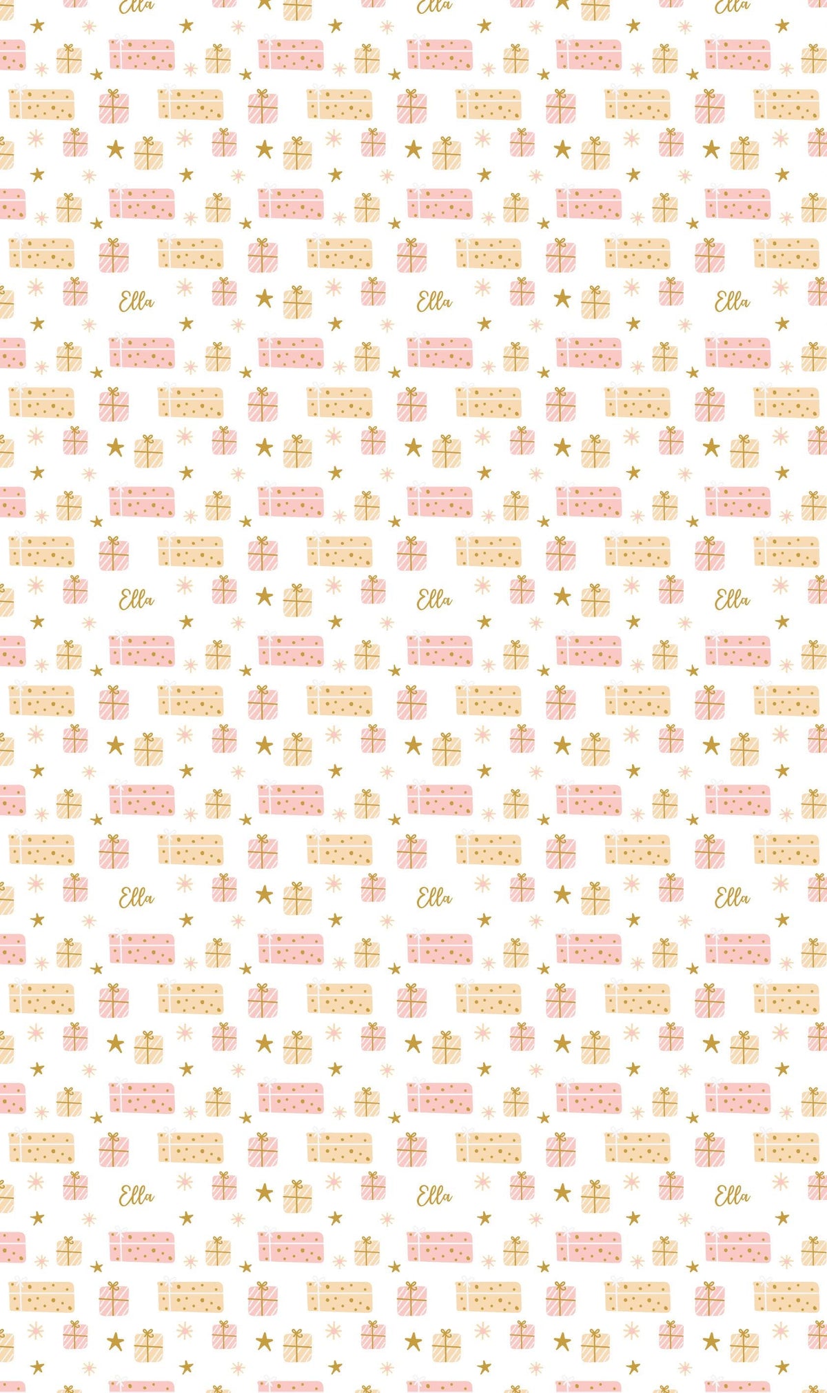 Personalised Christmas Present Wrapping Paper | Custom Name Xmas Gift Wrap For Kids & Family