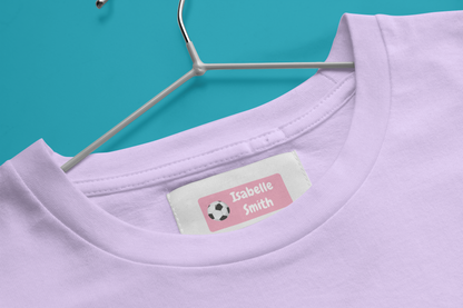 84 Sports Stick On Clothing Labels  Clothes Labels