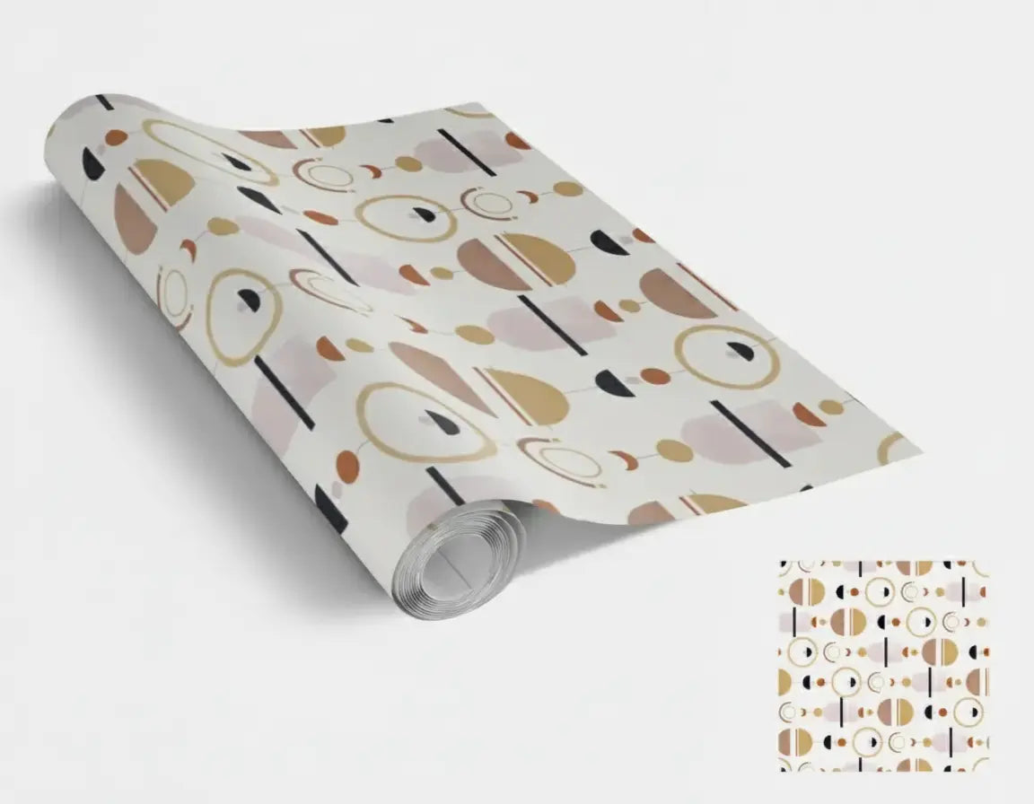 Abstract Symbols Shapes Vinyl Furniture Sticker