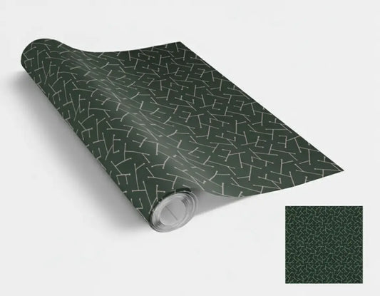 Abstract Circuit Lines Self Adhesive Vinyl