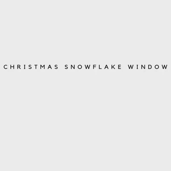 Christmas Snowflake Window Stickers Decals Xmas Window Decorations Removable Festive Self Adhesive For Kids Room Home