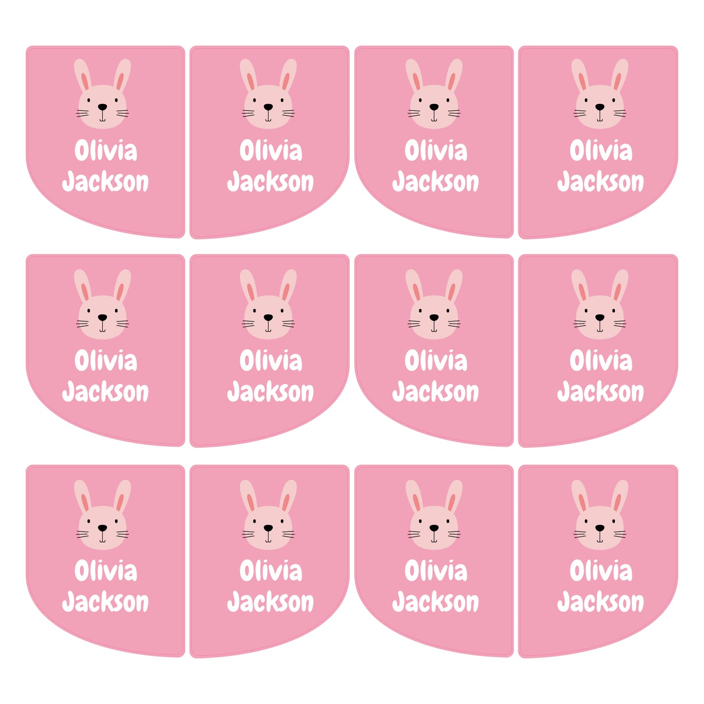 Stick On Shoe Name Labels