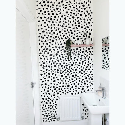 Irregular Polka Dot Wall Stickers Dalmation Spots
