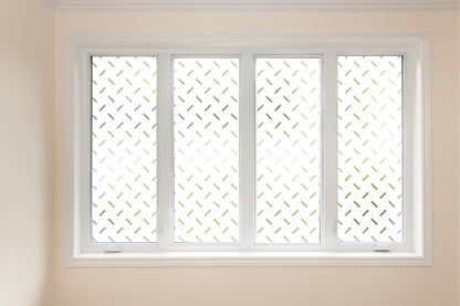 Confetti Print Frosted Glass Window Privacy Film