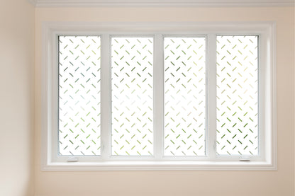 Confetti Print Frosted Glass Window Privacy Film