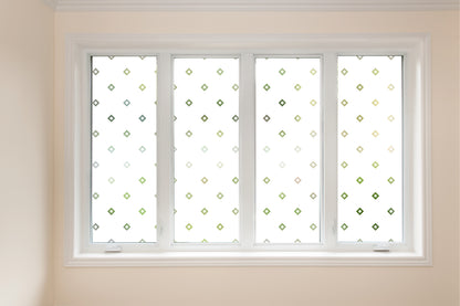 Mini Cube Decorative Frosted Window Privacy Film