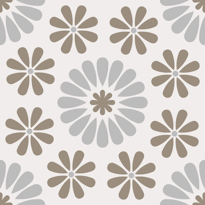 Daisy Flower Petal Peel & Stick Tile Stickers