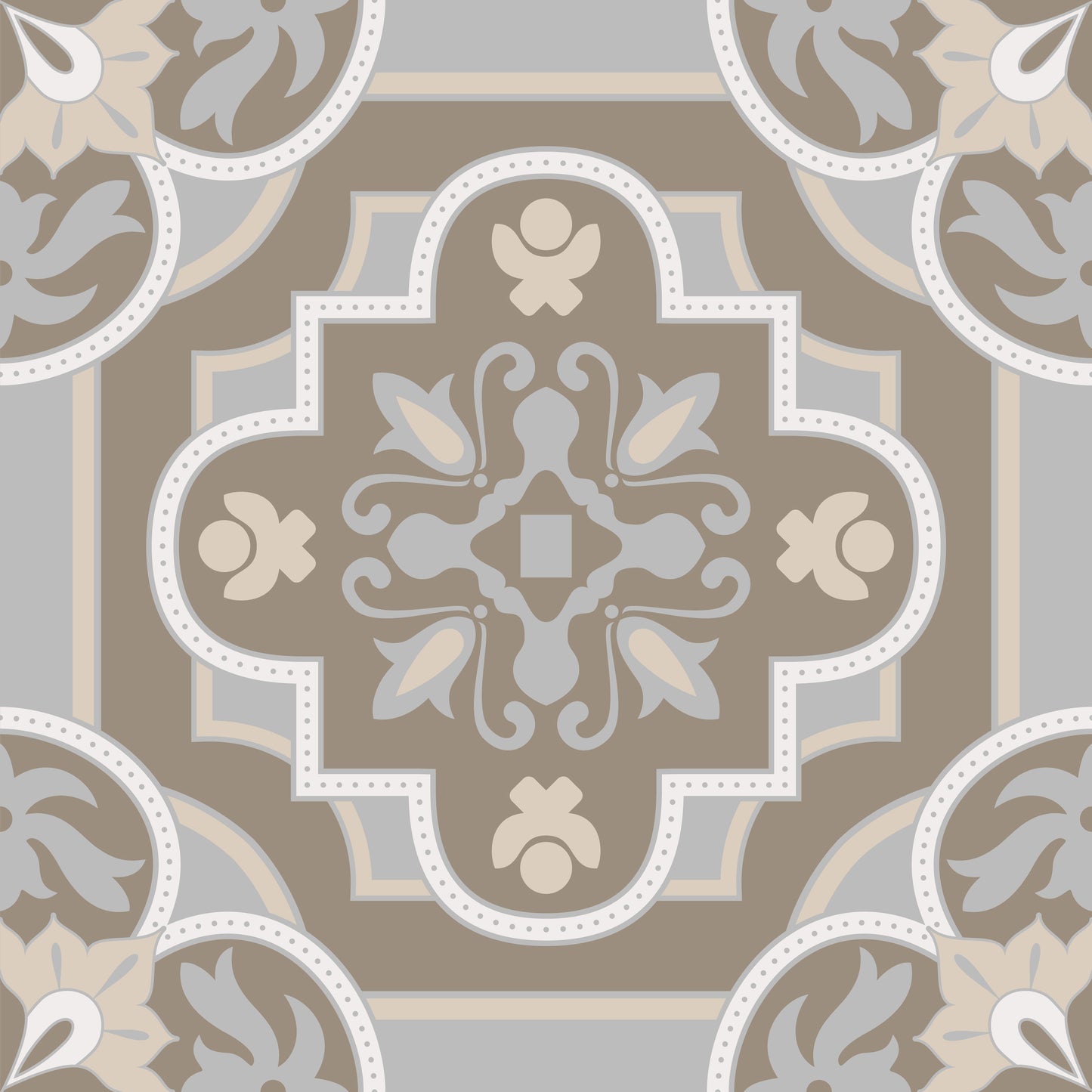 Grey Beige Slate Floor & Wall Spanish Tile Stickers