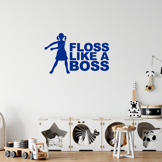 Floss Like A Boss Fortnite Wall Sticker