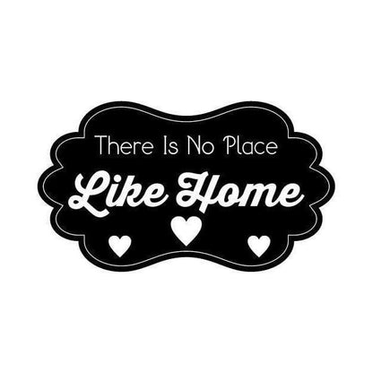 There's No Place Like Home Wall Art Sticker Quote - Vinyl Wall Decal Design For Home Decor UK. Mural, Wallpaper, Gift Christmas Gift