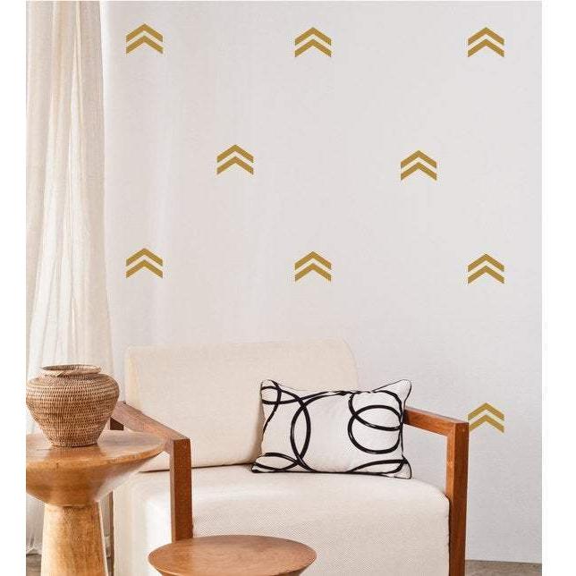 52 Double Arrow Wall Stickers, Design, Removable Wall Decals, Home Wallpaper, Decoration, Home Decor, Murals, Gift Christmas Gift