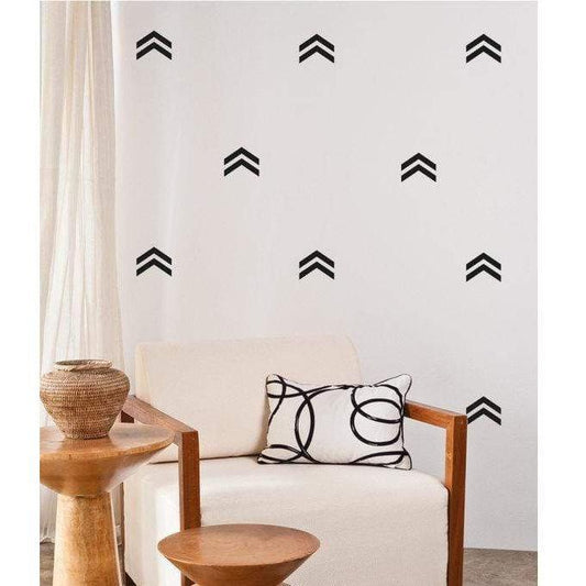 Home Wall Decals Double Arrows Wall Stickers Home Wall Art Interior Design Nursery Office Stickers Wall Art Decals