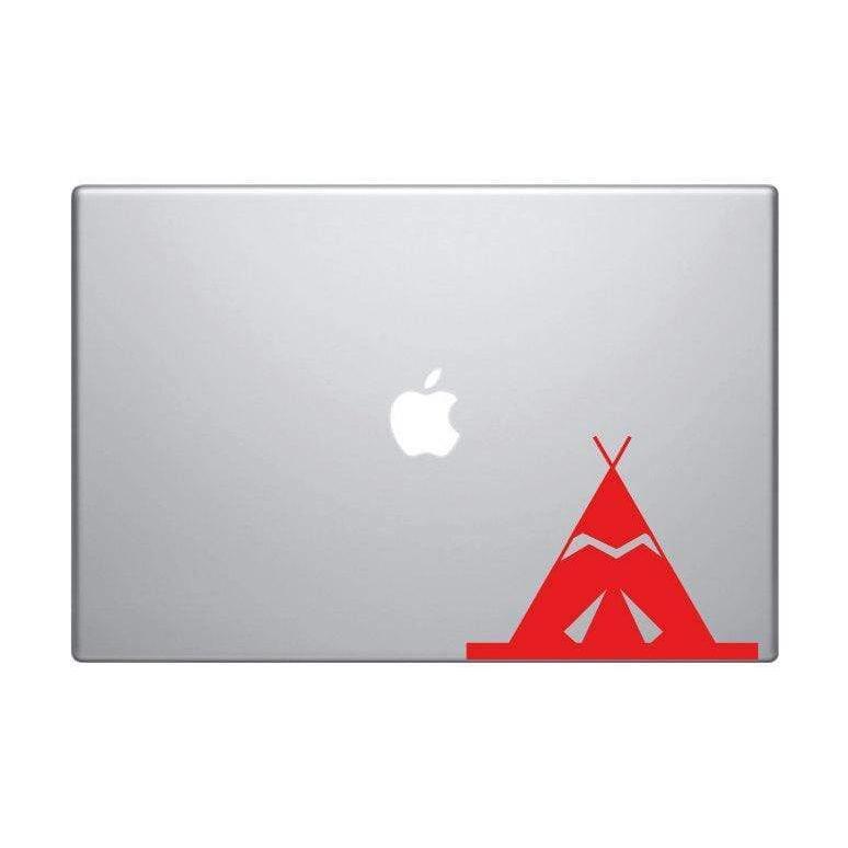 Macbook Decal Sticker Teepee Tent, Vinyl Decal For Pro Laptop Christmas Gift