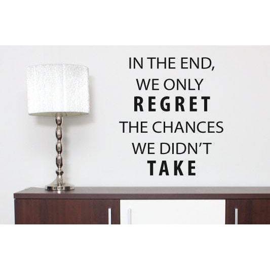 Motivational Wall Sticker Quote - Vinyl Wall Art Decal For Home & Office Christmas Gift
