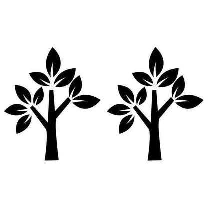 2 Tree Wall Decal Stickers For Home Decor Christmas Gift