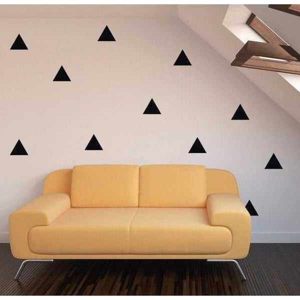 100 Triangle Shape Wall Stickers