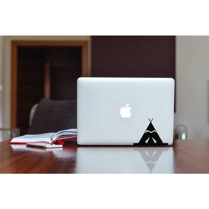 Macbook Decal Sticker Teepee Tent, Vinyl Decal For Pro Laptop Christmas Gift