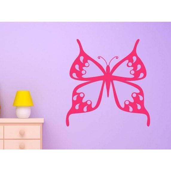Butterfly Wall Decal/Wall Art Sticker - Vinyl Girls/Nursery Wall Decal, Wallpaper, Mural Christmas Gift