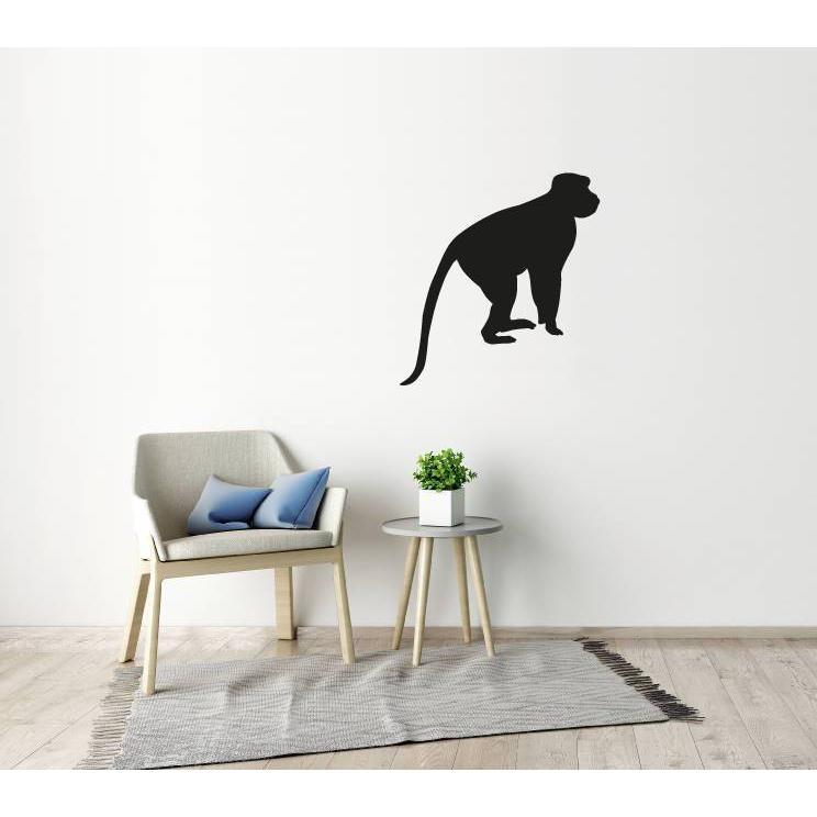 Animal Wall Stickers - Monkey Vinyl Wall Art Decal Christmas Gift