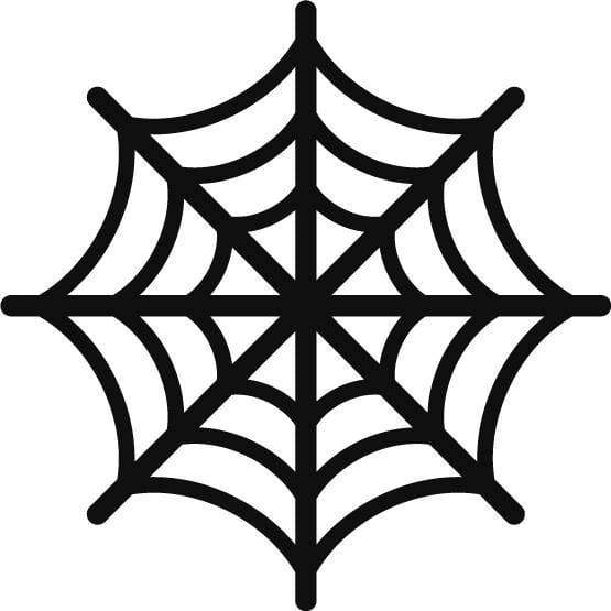 Spider Web Halloween Decoration Window Stickers Window Decals Wall Stickers/Decals Halloween Gift Decor Pack Of 5 White Christmas Gift