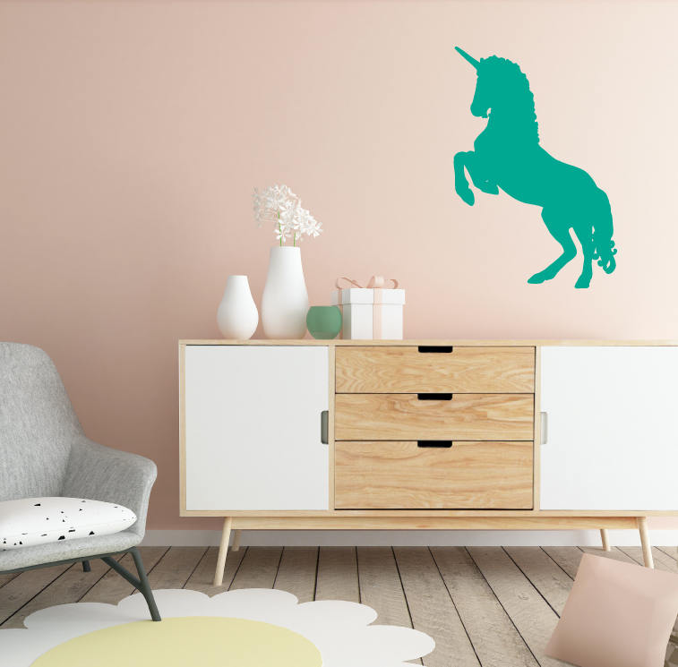 Unicorn Wall Sticker, Unicorn Art, Unicorn Horn, Unicorn Artwork, Decals, Stickers For Walls, Animal Wall Decal, Animal Wall Stickers, Art