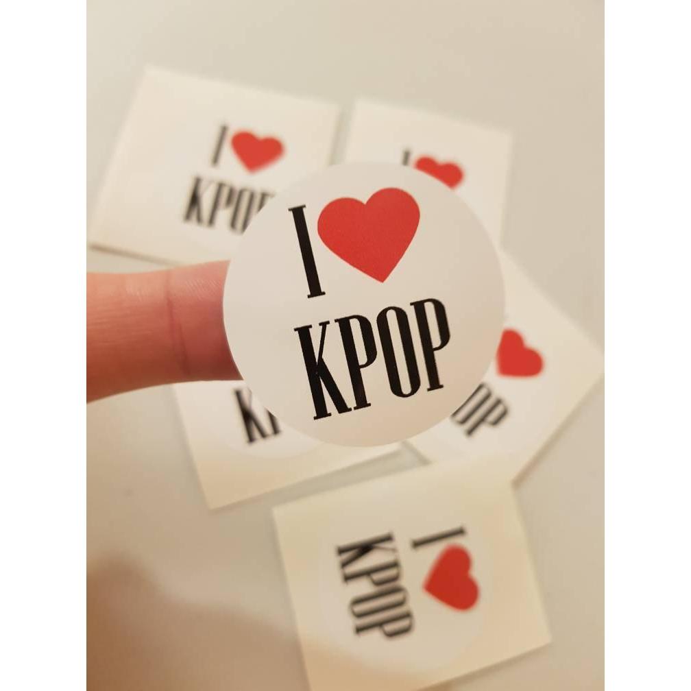 Kpop Stickers, Korean Stickers, BTS, EXO, Monsta X, Seventeen, NCT, Korean Band, Kpop Sticker, Kpop Decals, I Love Kpop, Peel And Stick, 37