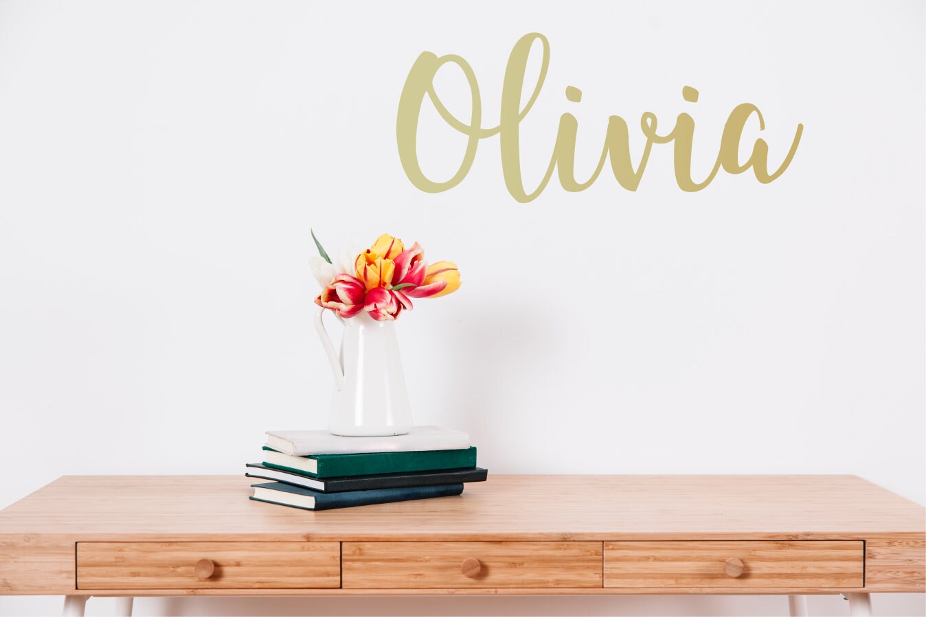 Personalised Name Wall Sticker Decal For Kids Rooms Nursery Childrens Bedroom Customised Wall Art