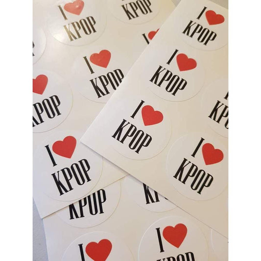 Kpop Stickers, Korean Stickers, BTS, EXO, Monsta X, Seventeen, NCT, Korean Band, Kpop Sticker, Kpop Decals, I Love Kpop, Peel And Stick, 37