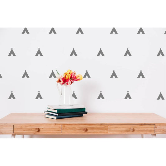 108 Teepee Decals, Nursery Teepee Art, Nursery Art, Teepee Wall Decals, Tent Decals, Wall Art Decor, Decals For Walls, Kids Wall Art, Decor