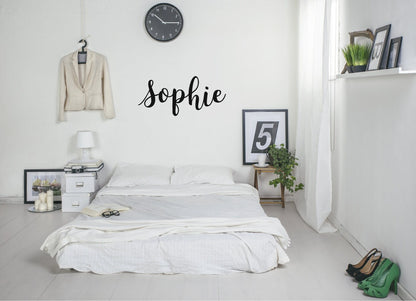 Custom Name Decal, Calligraphy, Personalized Decal, Personalized Sticker, Custom Name Sticker, Custom Wall Art, Name Wall Decal, Artwork,770