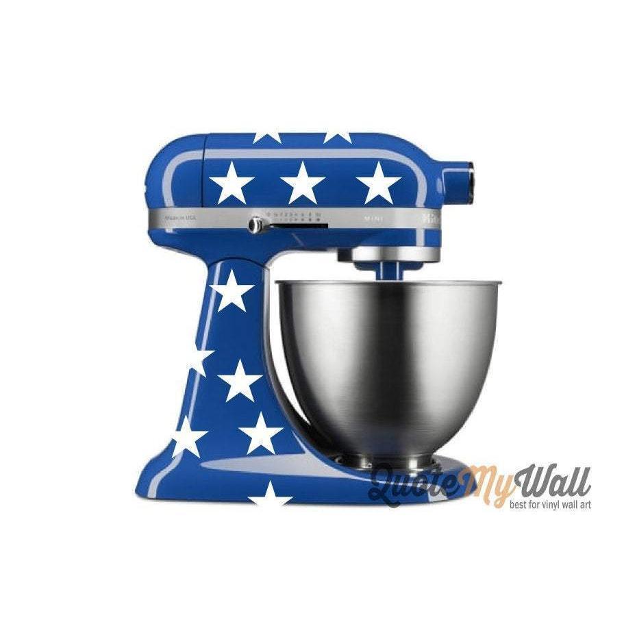 Kitchen Aid Decals, Mixer Decals, Kitchen Mixer Decals, Star Decals, Vinyl Decals, Vinyl Stickers, Mixer Stickers, Kitchenaid Decals, Stars