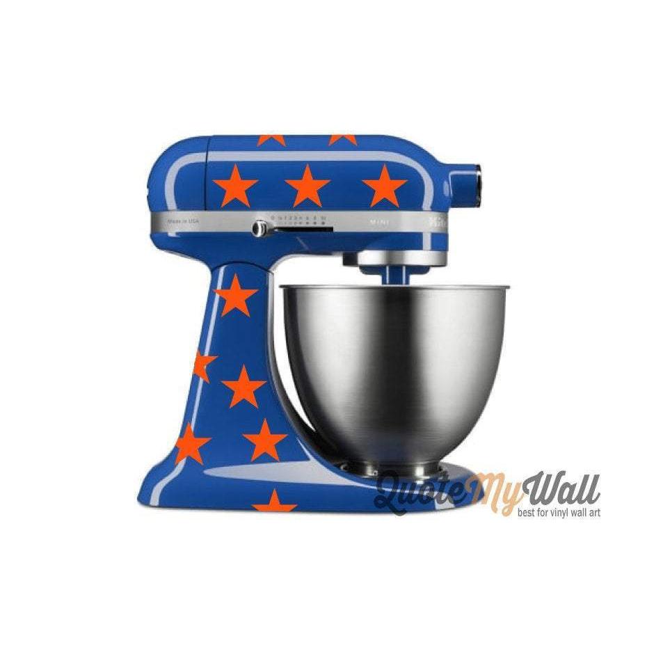 Kitchen Aid Decals, Mixer Decals, Kitchen Mixer Decals, Star Decals, Vinyl Decals, Vinyl Stickers, Mixer Stickers, Kitchenaid Decals, Stars