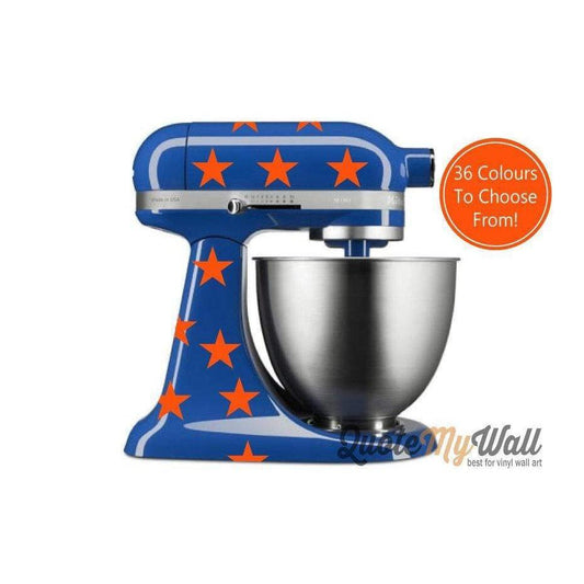 Kitchen Aid Decals, Mixer Decals, Kitchen Mixer Decals, Star Decals, Vinyl Decals, Vinyl Stickers, Mixer Stickers, Kitchenaid Decals, Stars