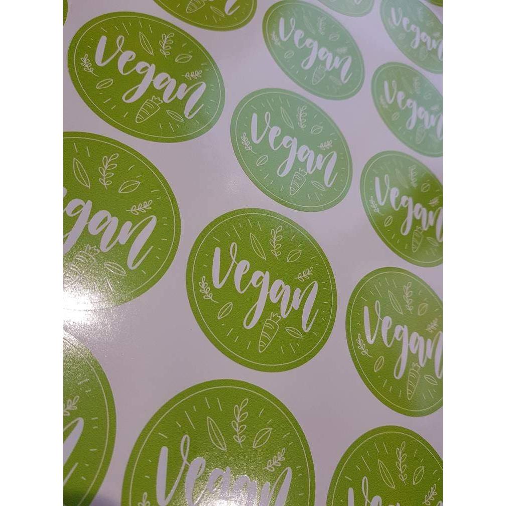 Vegan Laptop Sticker, Vegan Stickers, Vegan Gifts, Vegan Decal, Laptop Stickers, Animal Rights, Vegan Logo, Vegan Power, Gifts For Vegans