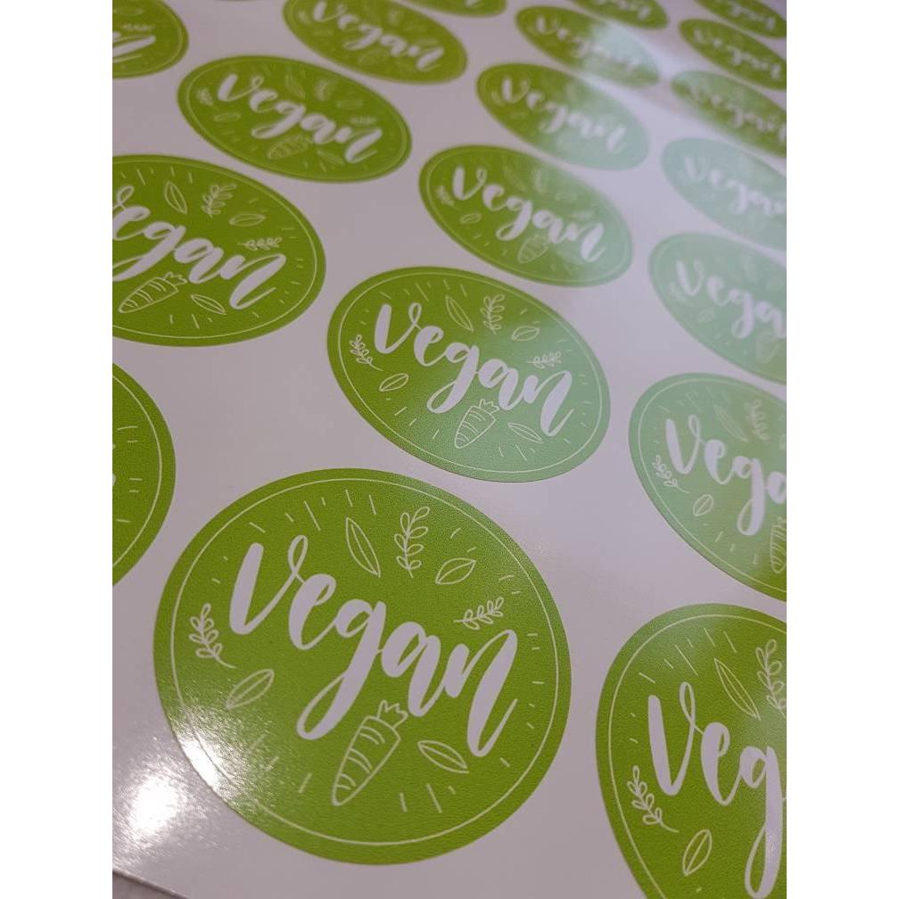 Vegan Laptop Sticker, Vegan Stickers, Vegan Gifts, Vegan Decal, Laptop Stickers, Animal Rights, Vegan Logo, Vegan Power, Gifts For Vegans