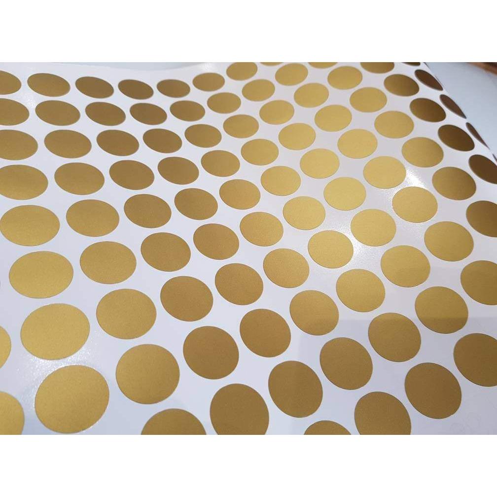 100 Gold Polka Dot Wall Decals Polka Dot Wall Stickers Peel And Stick Home Decor Circle Decals For Nursery Kids Bedroom Childrens Room Decor