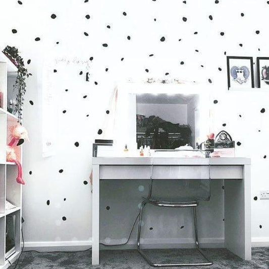 Dalmation Spot Polka Dot Wall Stickers