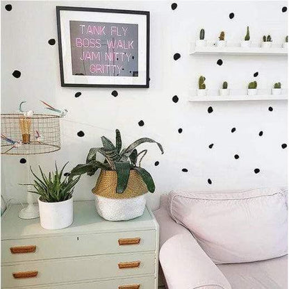 Polka Dot Wall Sticker, Polka Dot Home Decor, Polka Dot Decals, Irregular Polka Dots, Wall Art Decor, Wall Art, Wall Decals, Wall Stickers