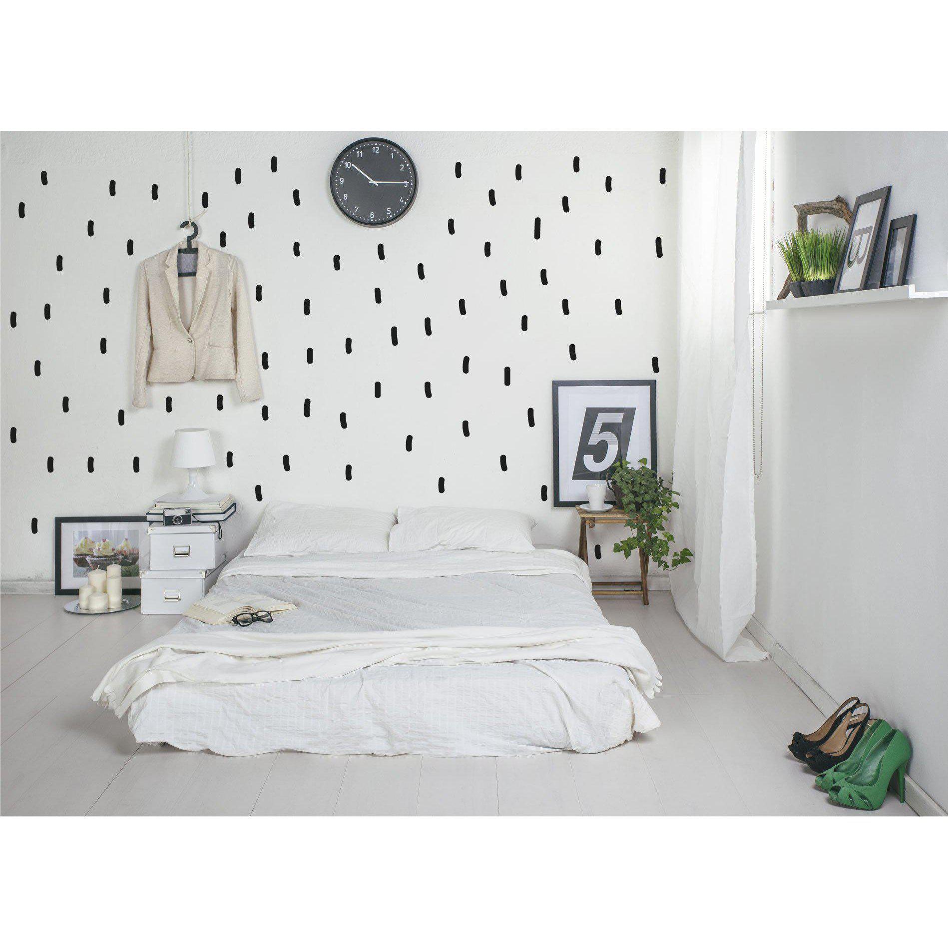 144 Sprinkle Wall Decals Line Wall Stickers Home Wall Art Peel And Stick Wallpaper Alternative Interior Design Ideas 36 Colours