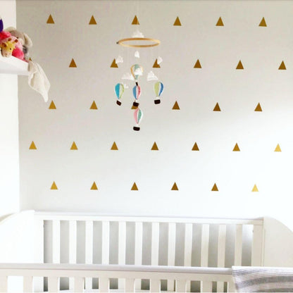 100 Triangle Wall Decals