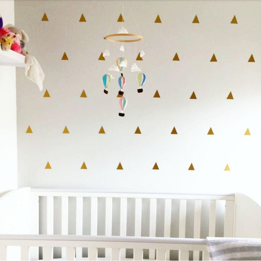 100 Triangle Wall Decals