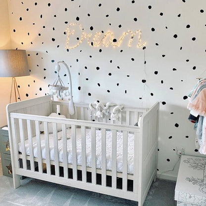 Polka Dot Decals Polka Dot Wall Stickers Dalmatian Print Dot Spot Circle Removable Stickers For Walls Nursery Kids Home DIY Wall Art