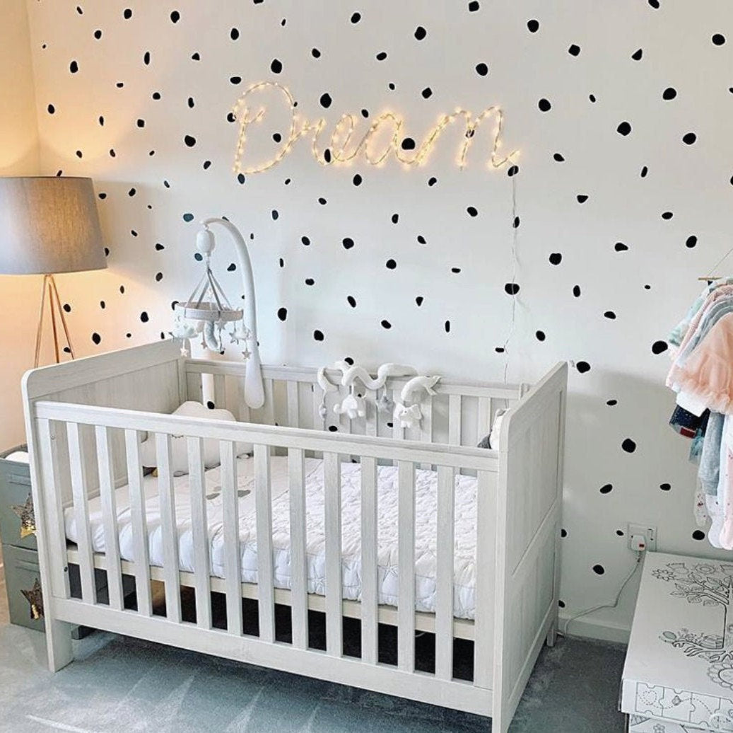 Dalmation Spot Wall Stickers Polka Dot Decals Nursery Home Wall Decor Removable High Quality Wall Art Stickers