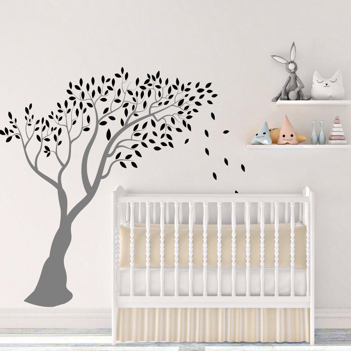 Large Over Hanging Tree Wall Sticker