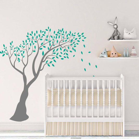 Large Over Hanging Tree Wall Sticker