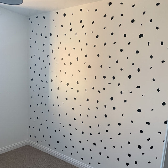 Polka Dot Wall Stickers Dalmation Spots Wall Decals Home Nursery Living Decor